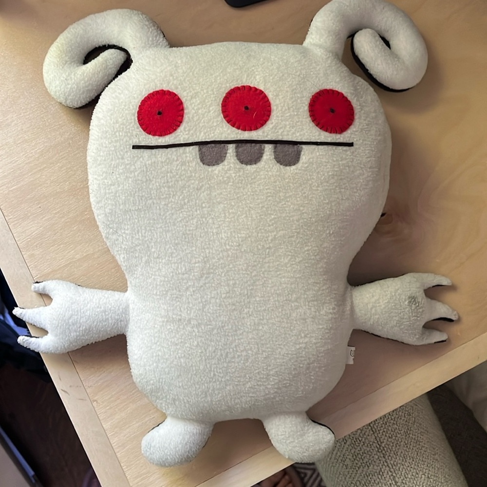 Ugly Doll Turny Burny good condition, small stain as shown on third photo